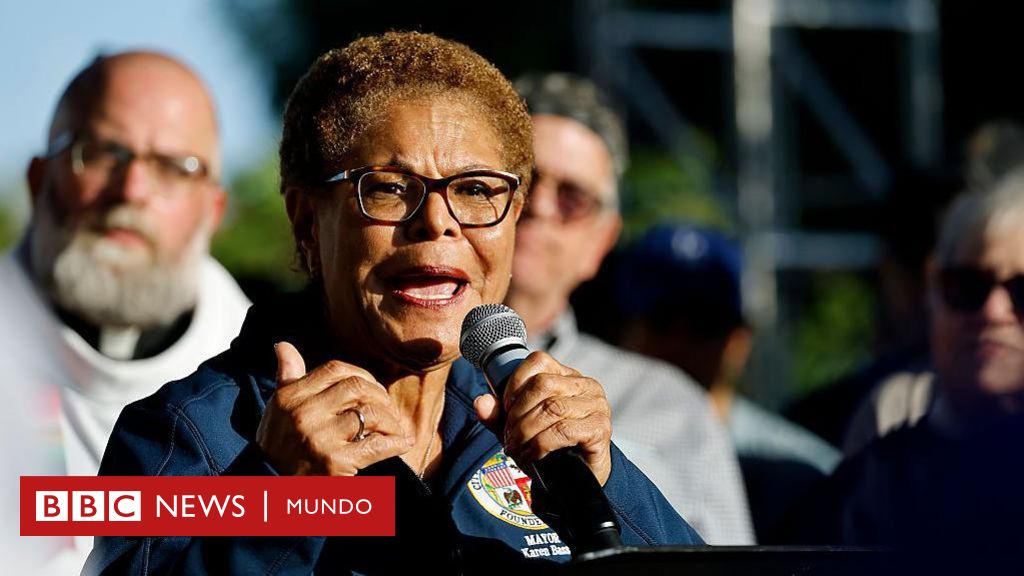 La alcaldesa de Los Ángeles, Karen Bass, declara un toque de queda parcial tras 5 días de protestas contra las redadas migratorias La alcaldesa de Los Ángeles, Karen Bass, declara un toque de queda parcial tras 5 días de protestas contra las redadas migratorias