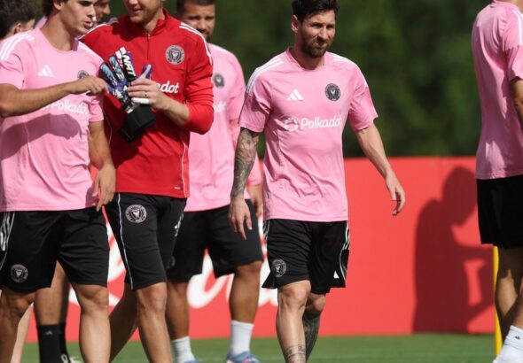 Olé en la última práctica del Inter Miami previa al Mundial de Clubes: Messi “comprometido” con el equipo, la alerta por un fantástico y el posible once :: Olé USA