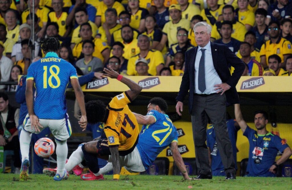 Pacho nubla el debut de Carlo Ancelotti con Brasil | Fútbol | Deportes Pacho nubla el debut de Carlo Ancelotti con Brasil | Fútbol | Deportes