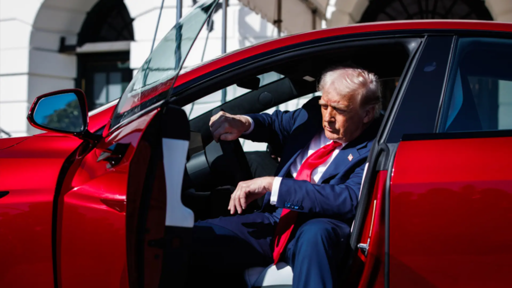 Donald Trump planea vender el Tesla que compró a Elon Musk, según la Casa Blanca Donald Trump planea vender el Tesla que compró a Elon Musk, según la Casa Blanca