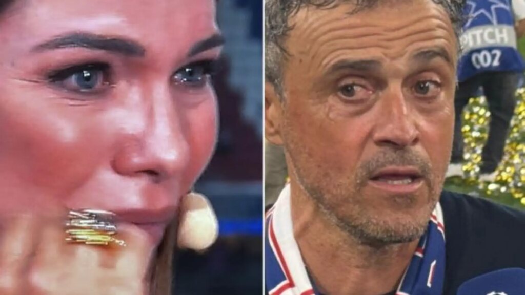 Las lágrimas de una periodista italiana, embarazada de una niña, al escuchar a Luis Enrique hablar de su hija Xana Las lágrimas de una periodista italiana, embarazada de una niña, al escuchar a Luis Enrique hablar de su hija Xana